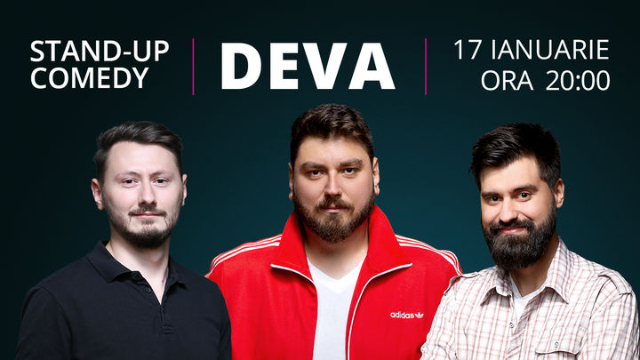 Deva: Stand-up comedy cu Micutzu, Claudiu Popa & Geo