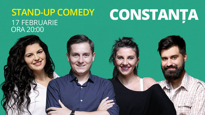 Constanța: Stand-up Comedy cu Tănase, Ioana State, Teodora Nedelcu & Geo