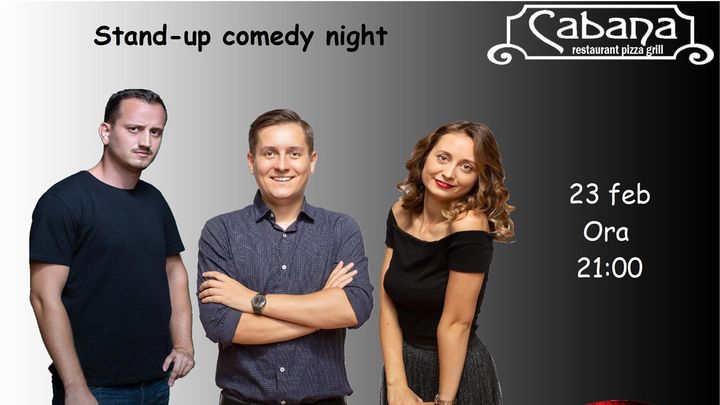 Stand Up Comedy cu George Tanase, Mane Voicu & Ana Maria Calita.