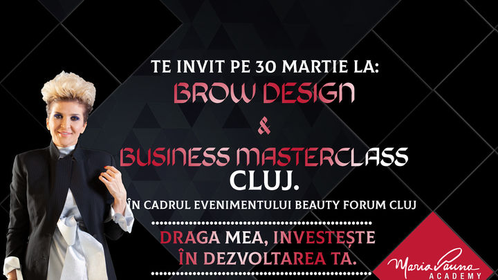 Cluj: ''Brow Design & Business Masterclass ''