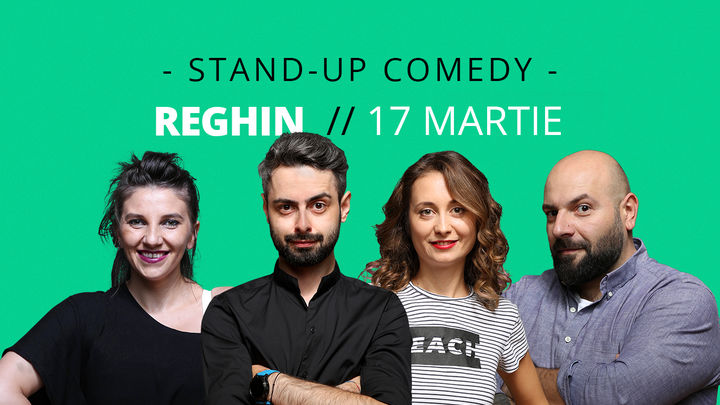 Reghin: Stand-up comedy cu Bucălae, Calița, Teodora & Toni