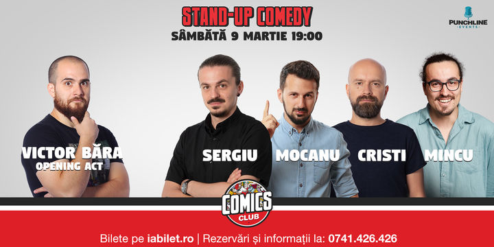 Bilete Stand Up Comedy Cu Sergiu Cristi Mocanu Amp Mincu 9