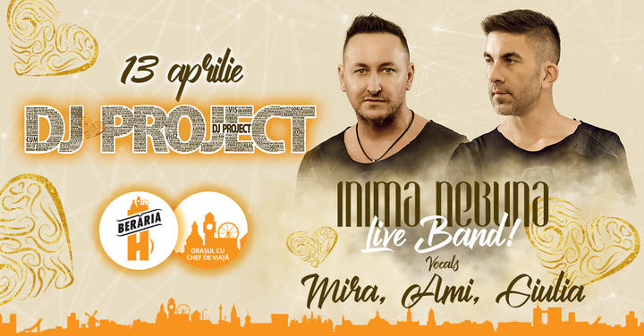 DJ Project // Inimă nebună // LIVE w. Mira, Ami, Giulia