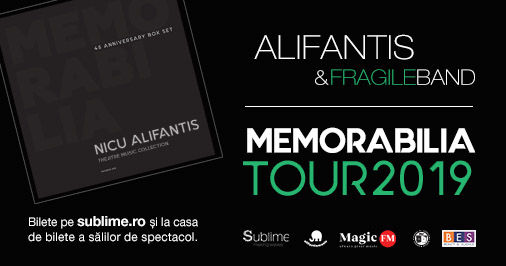 Piatra Neamt: Alifantis & FragileBand - Turneul Memorabilia