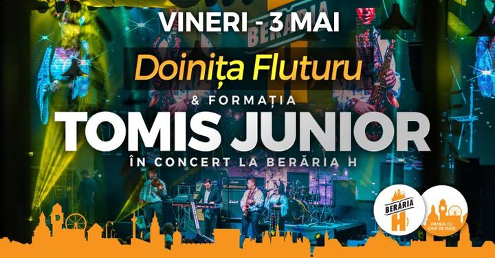 Tomis Junior și Doinița Fluturu cântă la Berăria H