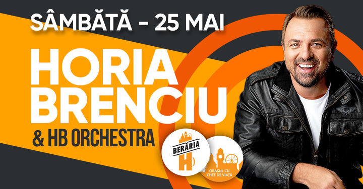 Horia Brenciu & HB Orchestra // 25 mai // Berăria H