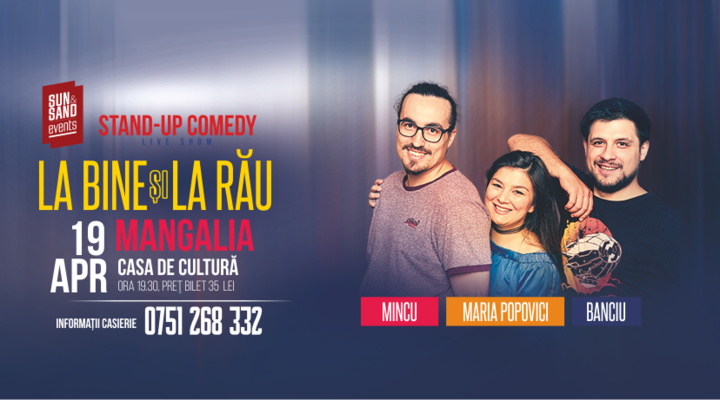 Stand-Up Comedy cu Banciu , Mincu si Maria Popovici