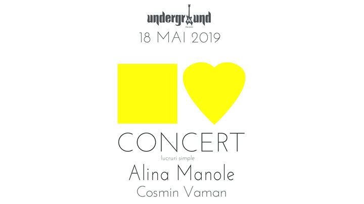 Concert Alina Manole, invitat Cosmin Vaman