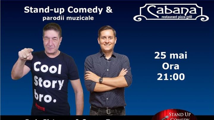 Stand-up Comedy si parodii muzicale cu Radu Pietreanu & George Tanase