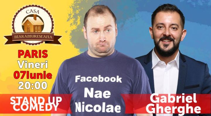 Paris: Nae Nicolae VS Gabriel Gherghe - Stand Up Comedy
