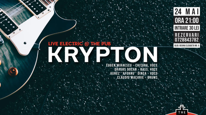 KRYPTON Live Electric la The Pub Universitatii