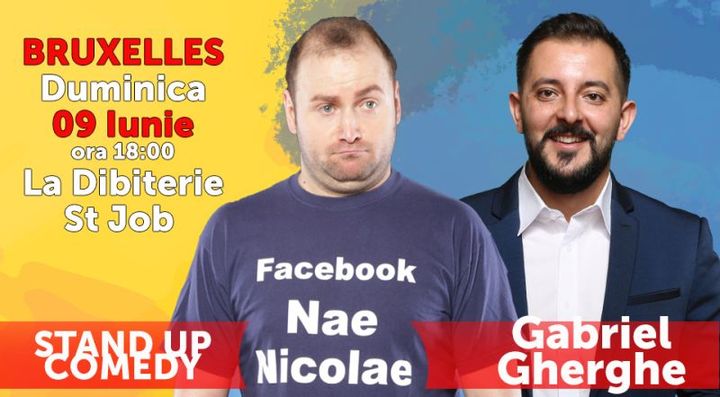 Bruxelles - Nae Nicolae VS Gabriel Gherghe - Stand Up Comedy