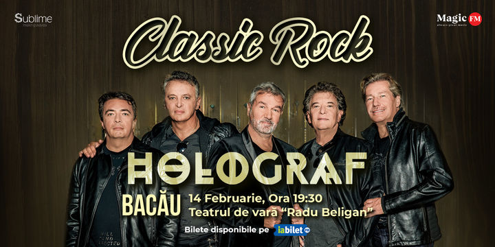 Bacău: Concert Holograf - Classic Rock