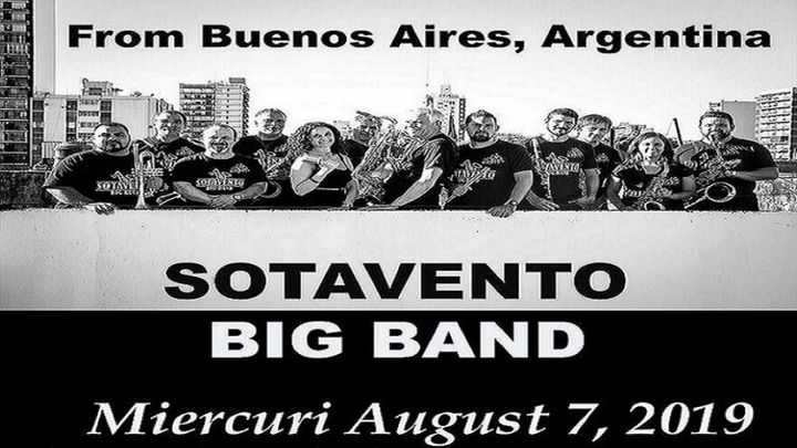 Sotavento Big Band (Arg - tango jazz big band) LIVE in Capcana