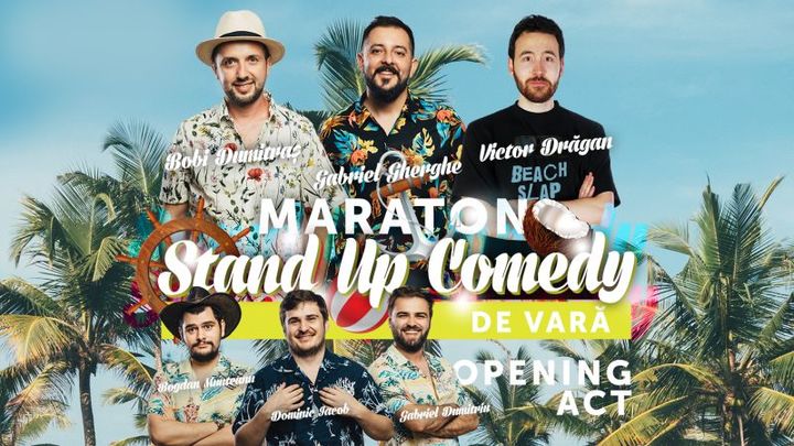 Maraton Stand Up Comedy de Vară @Palas