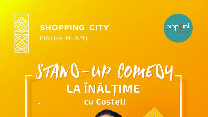 Show Stand-up Costel pe Terasa Shopping City  Piatra Neamt