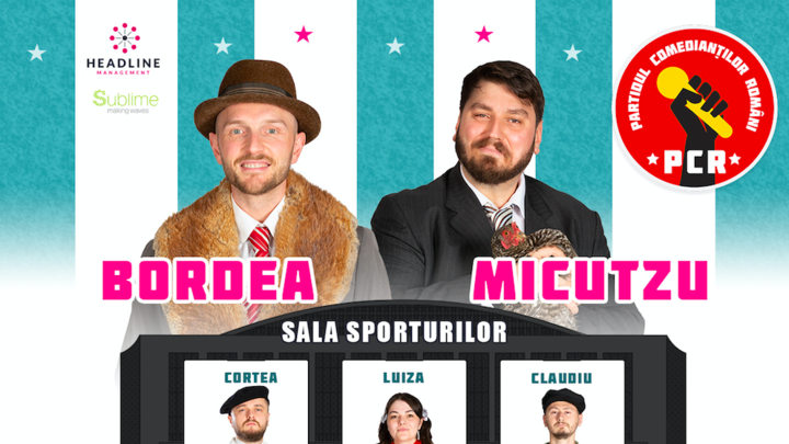 Brasov: Bordea & Micutzu - Partidul Comedianţilor Români
