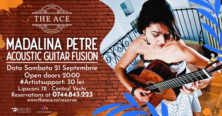 Madalina Petre | Acoustic Guitar Fusion @The Ace 