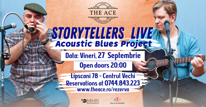 Storytellers w/ Marcian & Tacoi | acoustic blues project @ The Ace