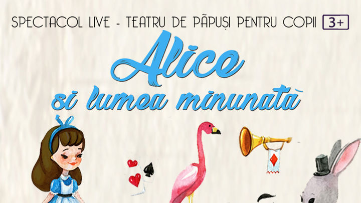Alice și lumea minunată la Artist Café