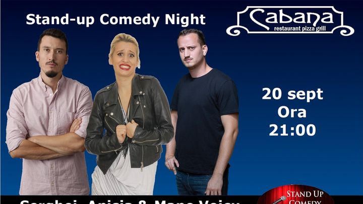 Stand Up Comedy cu Anisia Gafton, Serghei & Mane Voicu