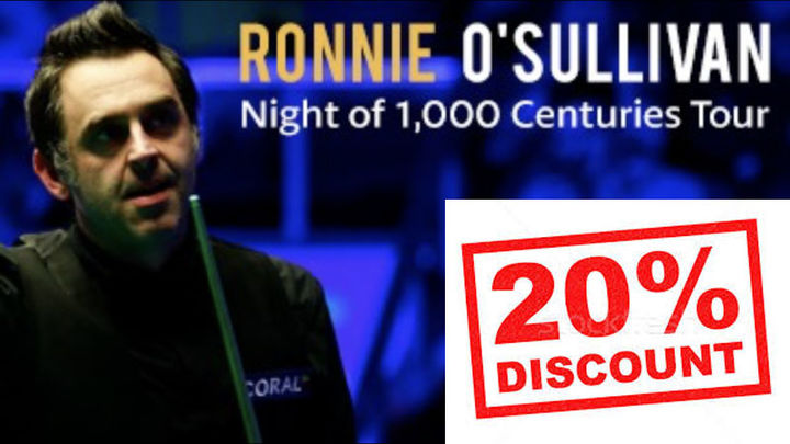 Ronnie O'Sullivan: Night of 1,000 Centuries Tour (ora 13:00)