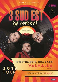 Bilete Bacau Concert 3 Sud Est 19 Oct 19 22 00 Beraria Valhalla Kooltix