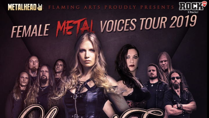 Bucuresti: Leaves' Eyes si Sirenia - The Female Metal Voices Tour 2019