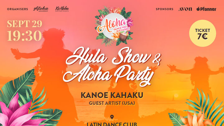 Petrecere Aloha cu Spectacol de Dansuri Hula - Aloha Dance Fest București