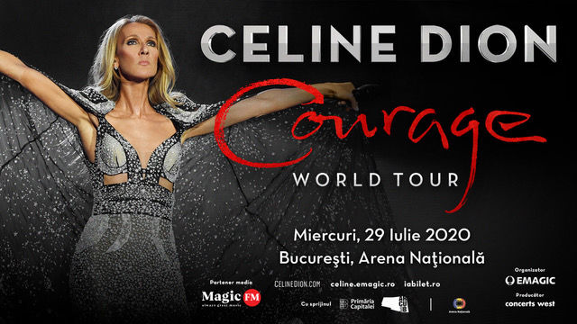 Concert Celine Dion la Bucuresti pe Arena Nationala