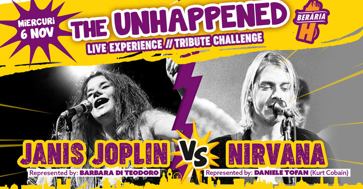 Janis Joplin vs. Nirvana | The Unhappened Live Experience