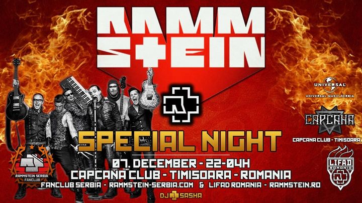 Rammstein Special Night // Capcana // Timisoara