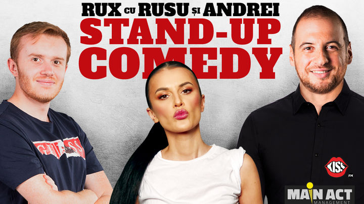 Ploiesti : Stand-up Comedy RUX cu Rusu si Andrei