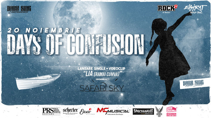 Days of Confusion - lansare “LIA“ (Rămâi Cumva) / Expirat / 20.11