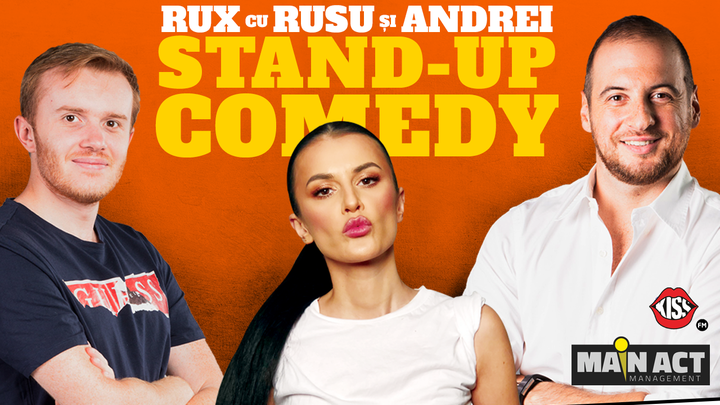 Sibiu: Stand-up Comedy RUX cu Rusu si Andrei - Show 2