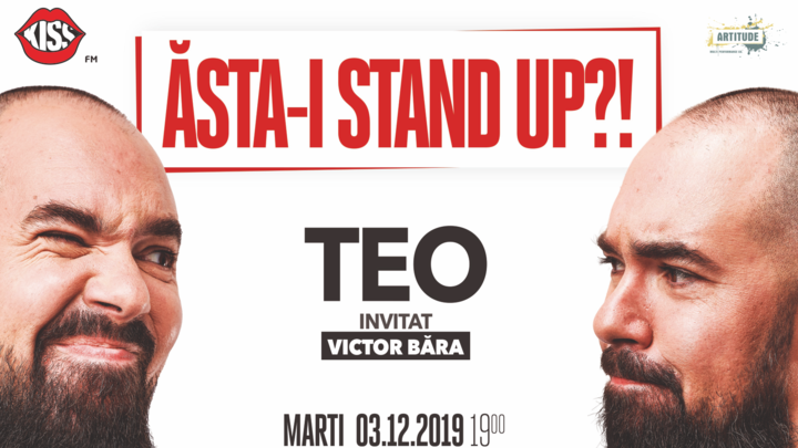 Brașov: "Ăsta-i stand up?!" Teo – Invitat: Victor Băra