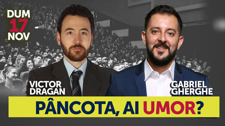 Pâncota, ai umor? Stand Up Comedy Show cu Gabriel Gherghe si Victor Dragan