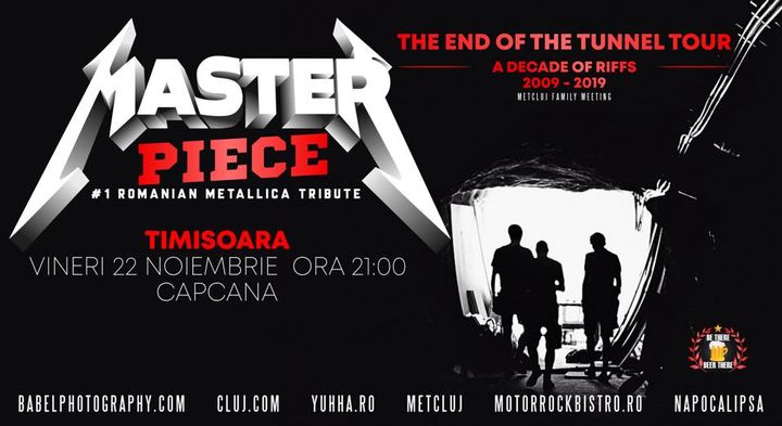 Metallica Tribute cu Masterpiece in Timisoara @ Capcana 