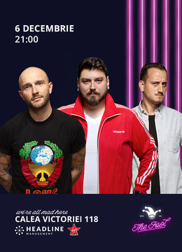 The Fool: Stand-up comedy cu Bordea, Micutzu și Mane Voicu