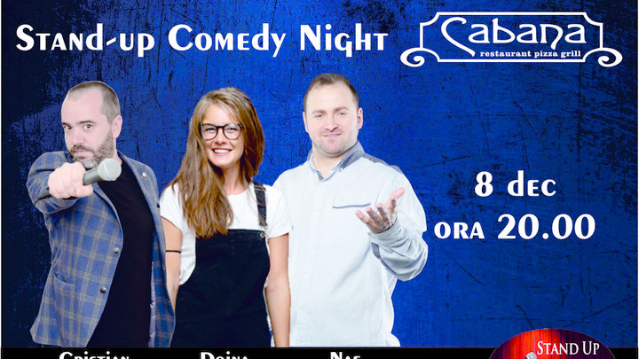 Stand-up comedy night cu Cristian Dumitru, Doina Teodoru & Nae Nicolae