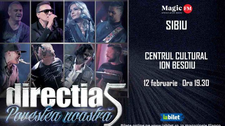 Sibiu: Concert Directia 5 - Povestea Noastra