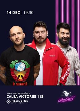 The Fool: Stand-up comedy cu Bordea, Micutzu și Geo