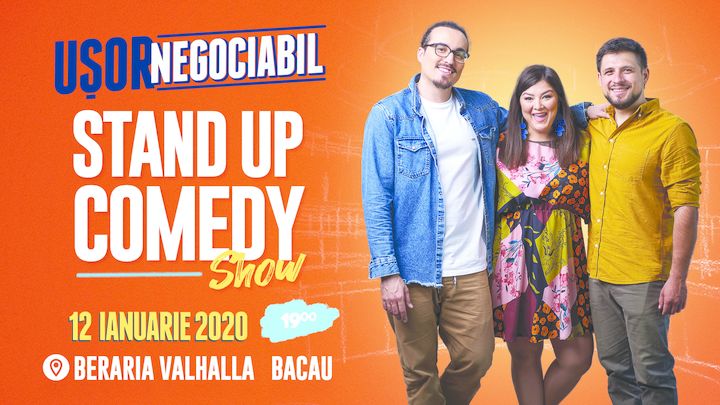Stand up comedy cu Banciu, Maria Popovici si Mincu ''Ușor negociabil''