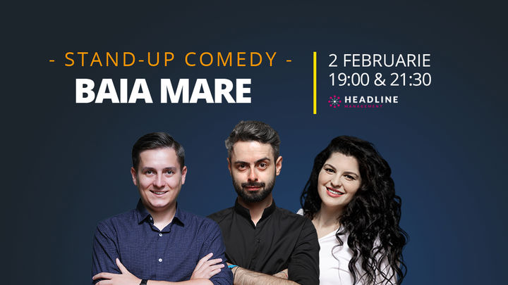 SOLD OUT Baia Mare: Stand-up comedy cu Bucălae, Tănase, și Ioana State 1