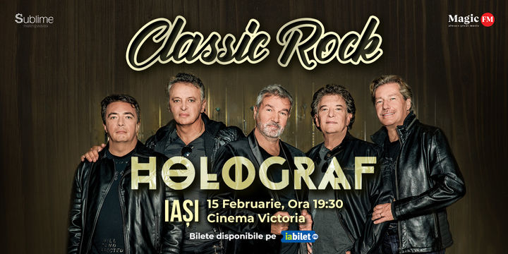 Iasi: Concert Holograf - Classic Rock