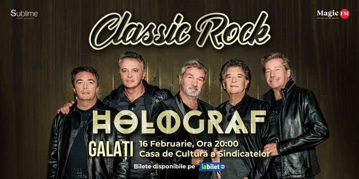 Galati: Concert Holograf - Classic Rock