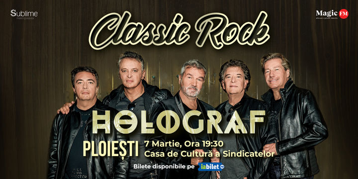 Ploiesti: Concert Holograf - Classic Rock