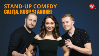 Cluj-Napoca: Stand-up Comedy cu Calita, Rusu si Andrei