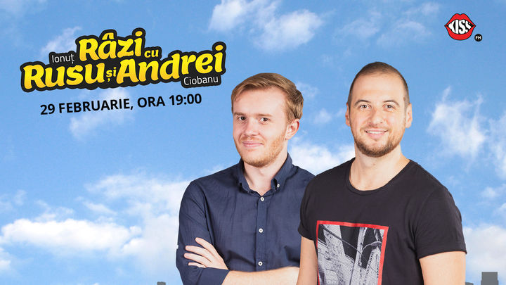 Oradea: Stand-up Comedy cu Rusu si Andrei