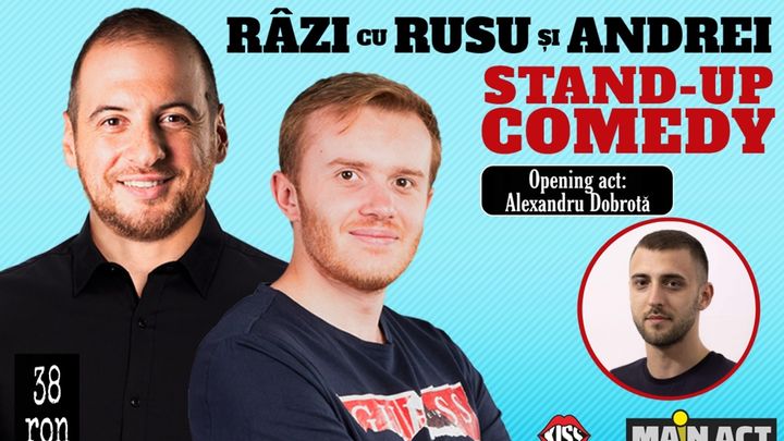Stand Up Comedy cu Ionut Rusu & Andrei Ciobanu